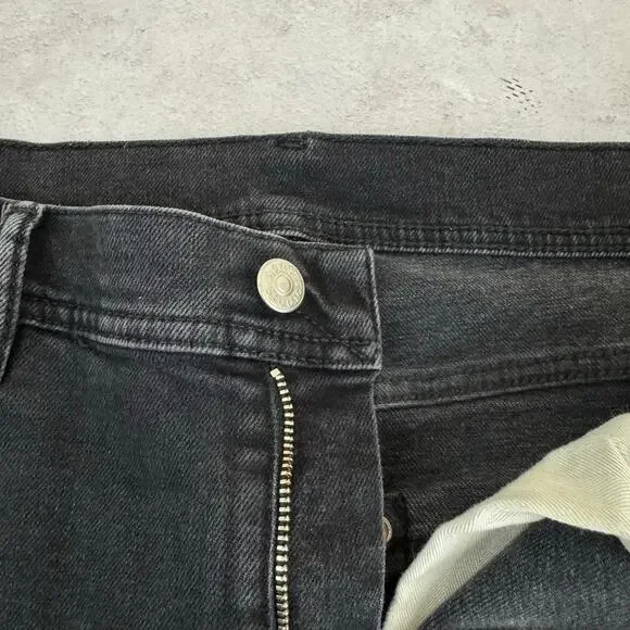 Acne Studios Jeans Mens 31x34 (Act 32x29) Denim Melk Used Blk Pants Made Italy
